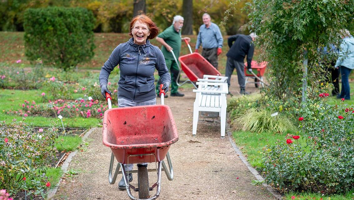 6.500 Blumenzwiebeln und ein starkes Miteinander im Rosengarten Forst