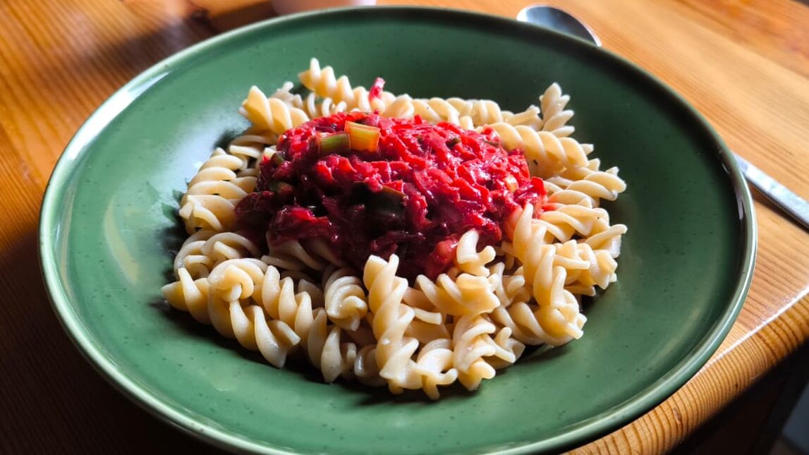 Rezept der Woche: Rote Beete Nudeln