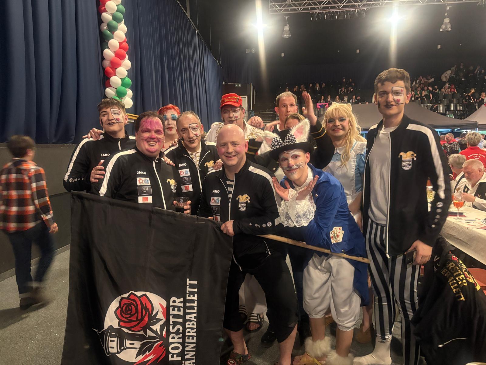 Forster Männerballett begeistert mit „Alice im Wunderland“